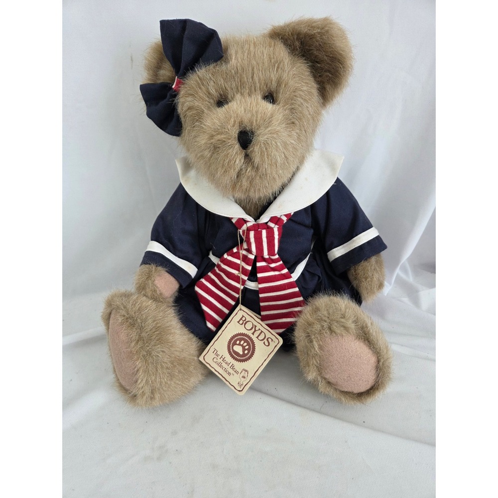 Boyds Bears Blair P Bridgeport Sailor Teddy Bear Best Dressed Series Plush